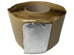 Покрівельна стрічка з фольгованою основою 100ммх20м